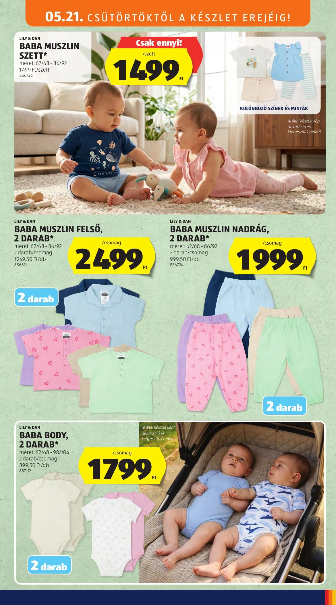 Aldi akciós újság Kozepso sor 05.21–05.21 – 3. oldal