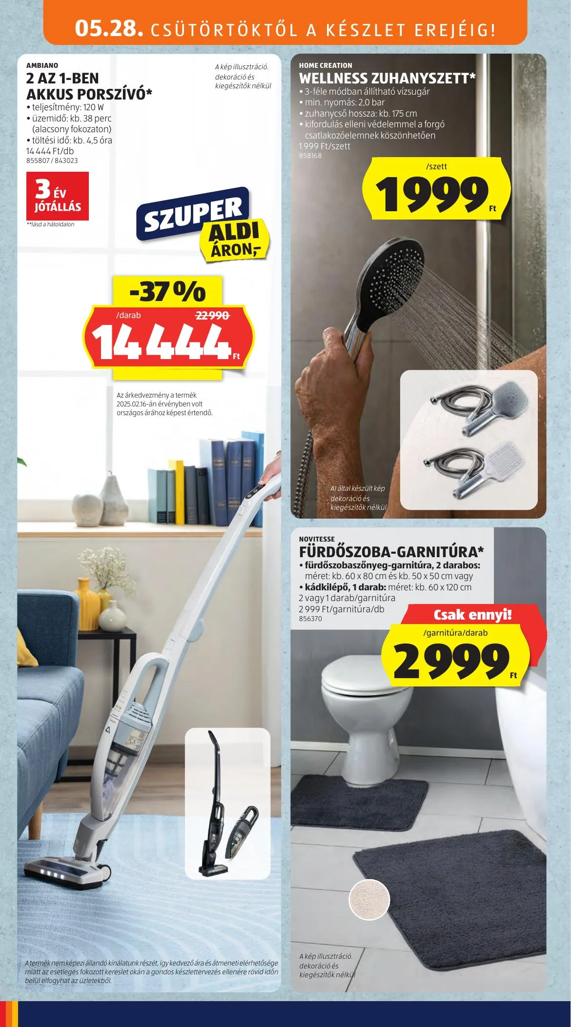 Aldi akciós újság Kozepso sor 05.28–05.28 – 4. oldal