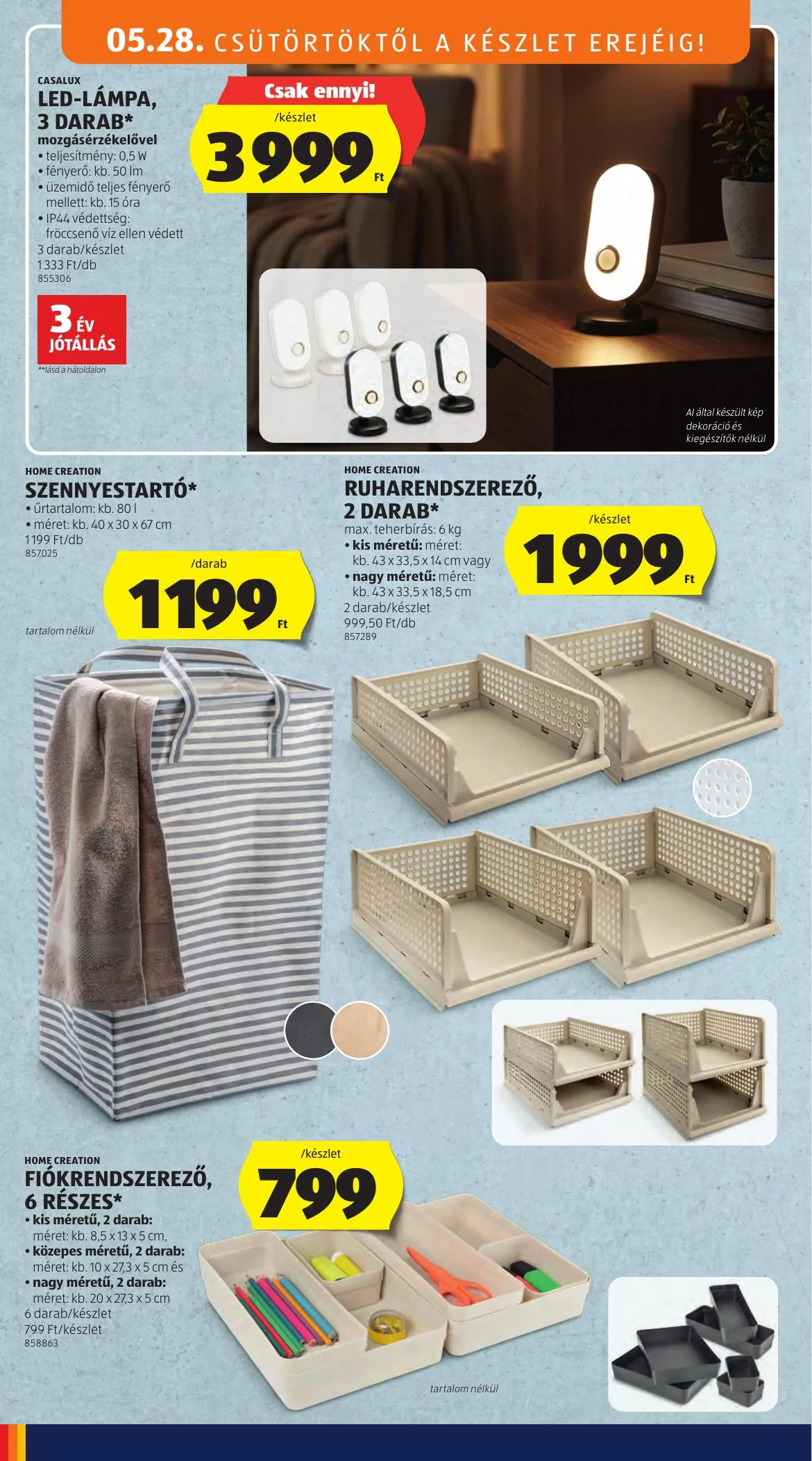 Aldi akciós újság Kozepso sor 05.28–05.28 – 6. oldal