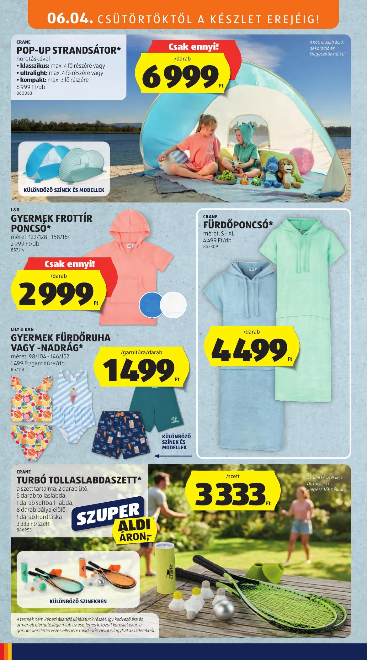 Aldi akciós újság Kozepso sor 06.04–06.04 – 4. oldal