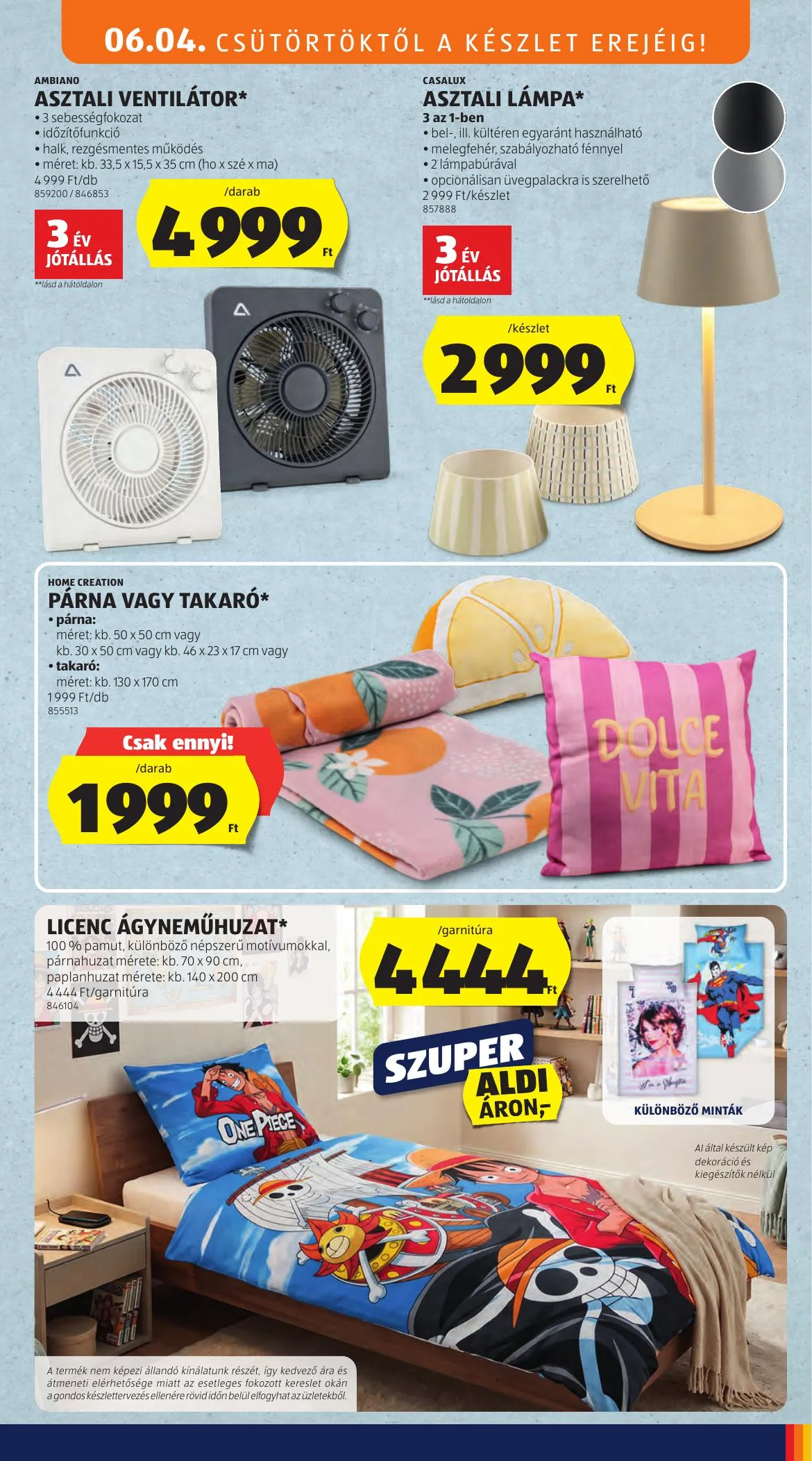 Aldi akciós újság Kozepso sor 06.04–06.04 – 7. oldal