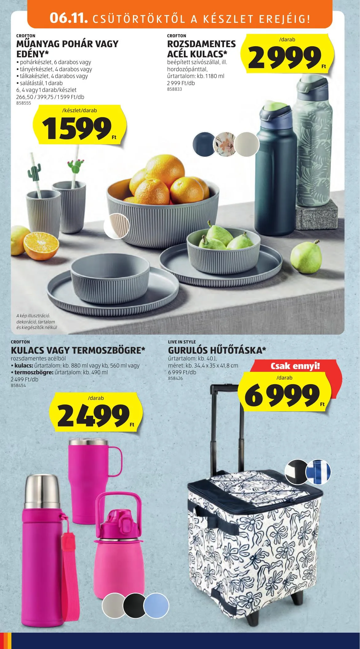 Aldi akciós újság Kozepso sor 06.11–06.11 – 10. oldal