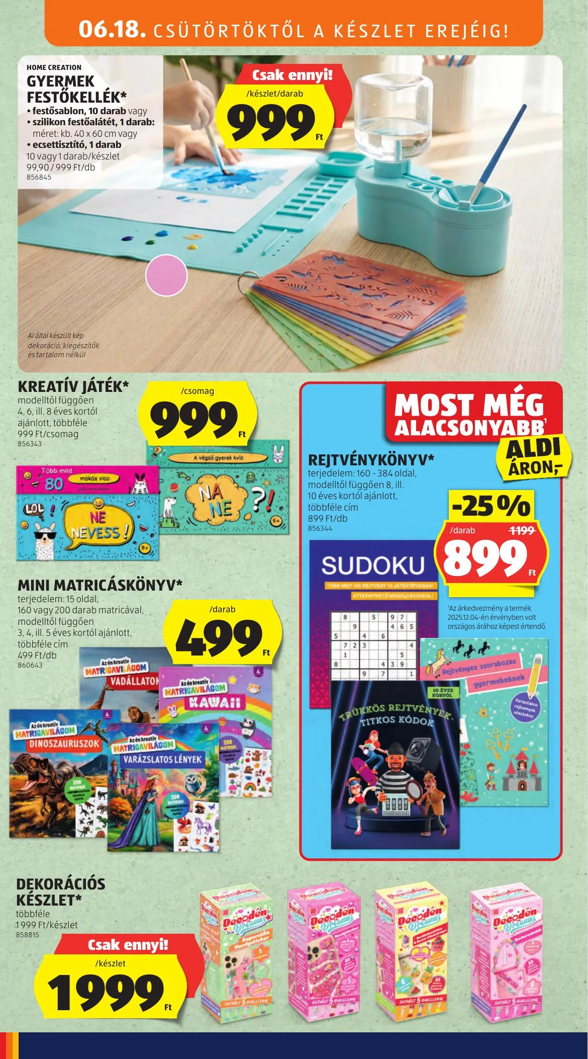 Aldi akciós újság Kozepso sor 06.18–06.18 – 4. oldal