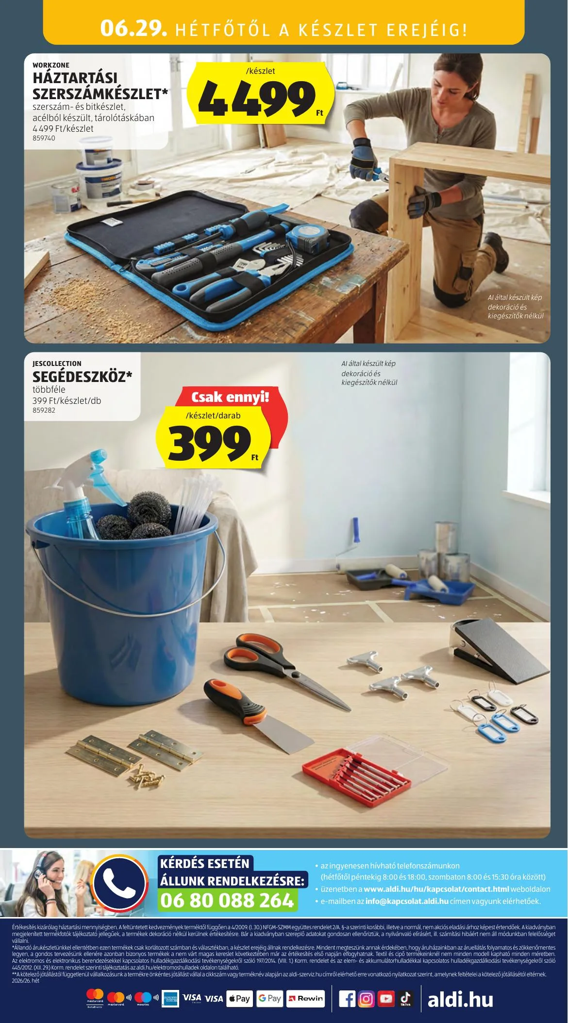 Aldi akciós újság Kozepso sor 06.25–06.25 – 19. oldal