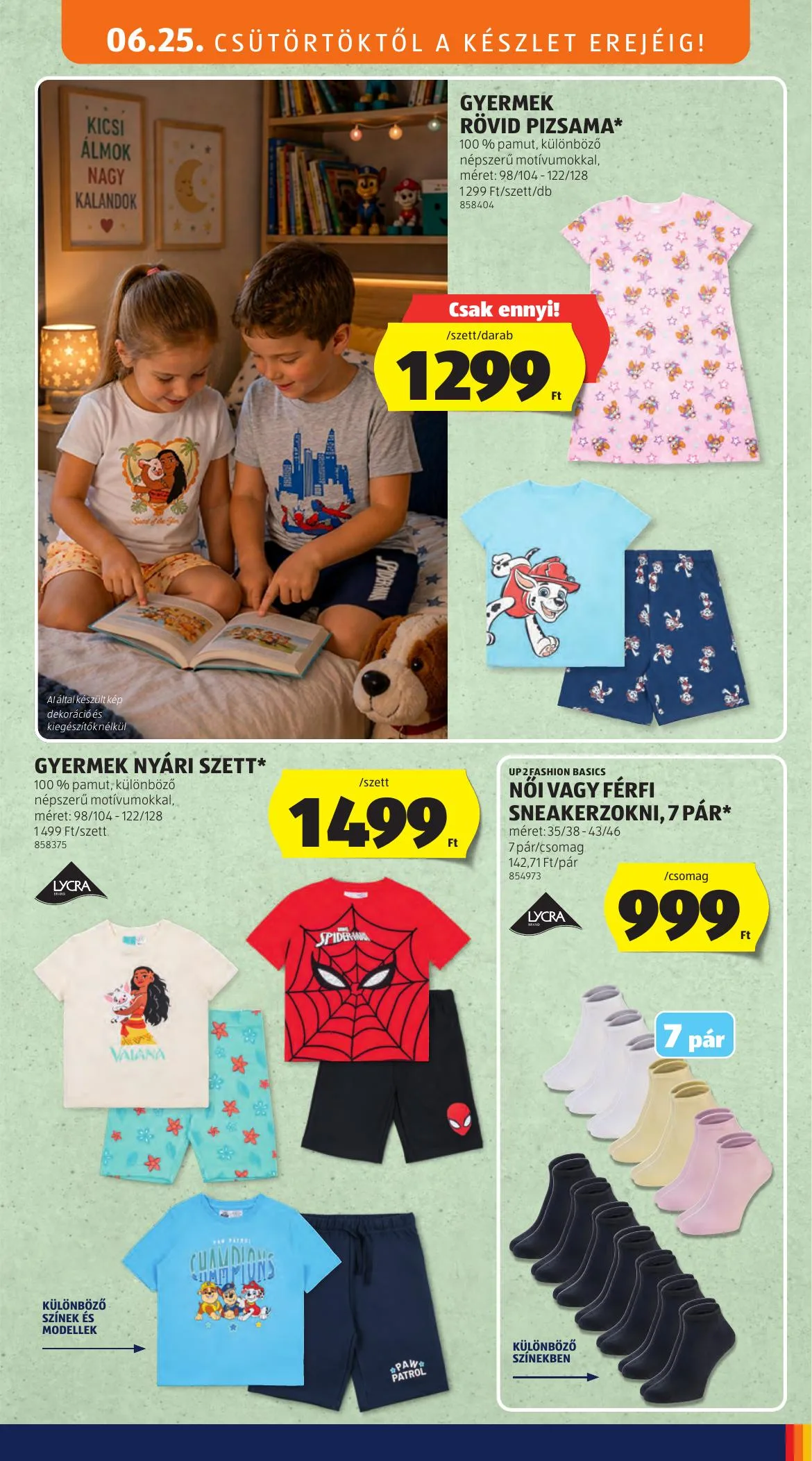 Aldi akciós újság Kozepso sor 06.25–06.25 – 9. oldal