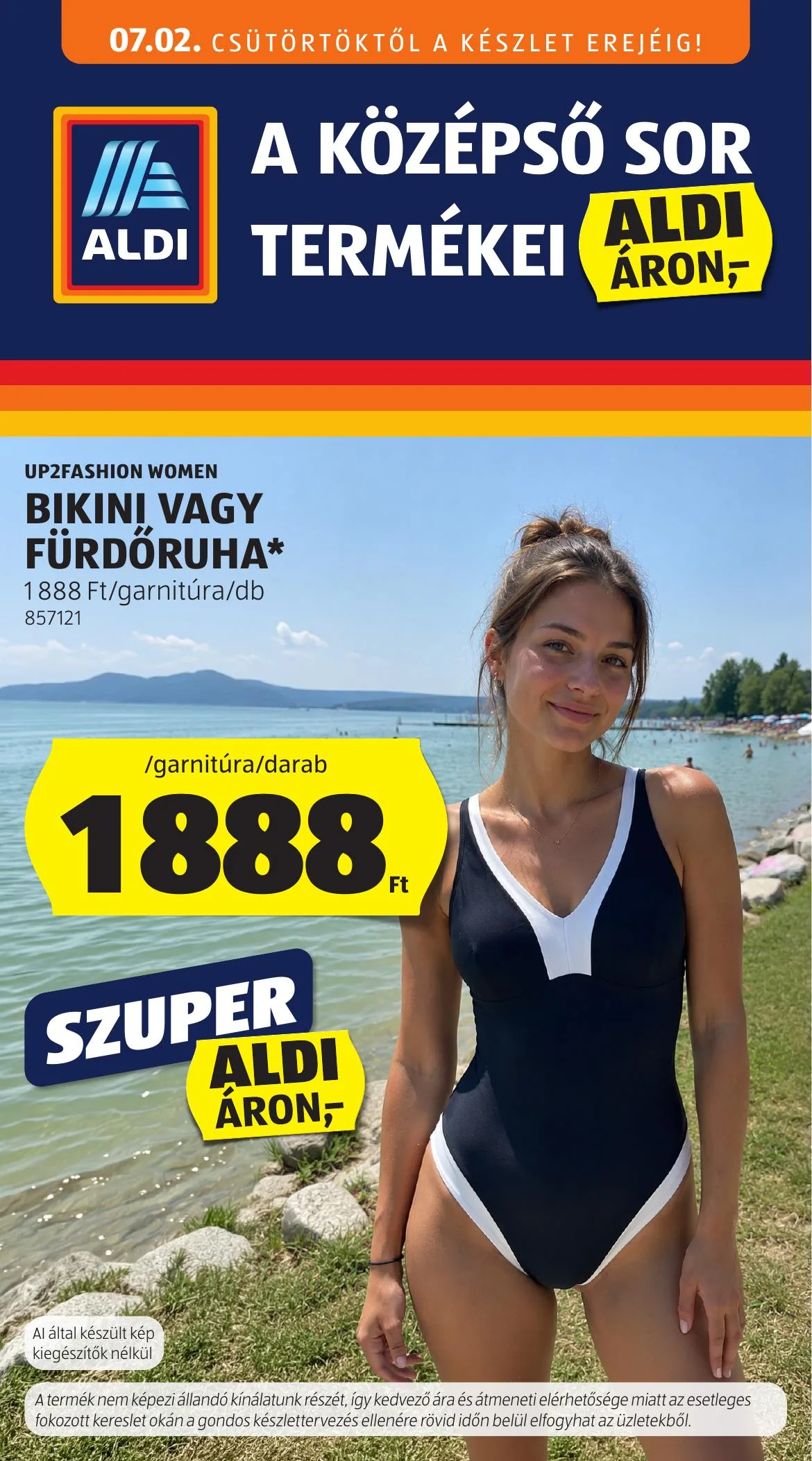 Aldi akciós újság Kozepso sor 07.02–07.02