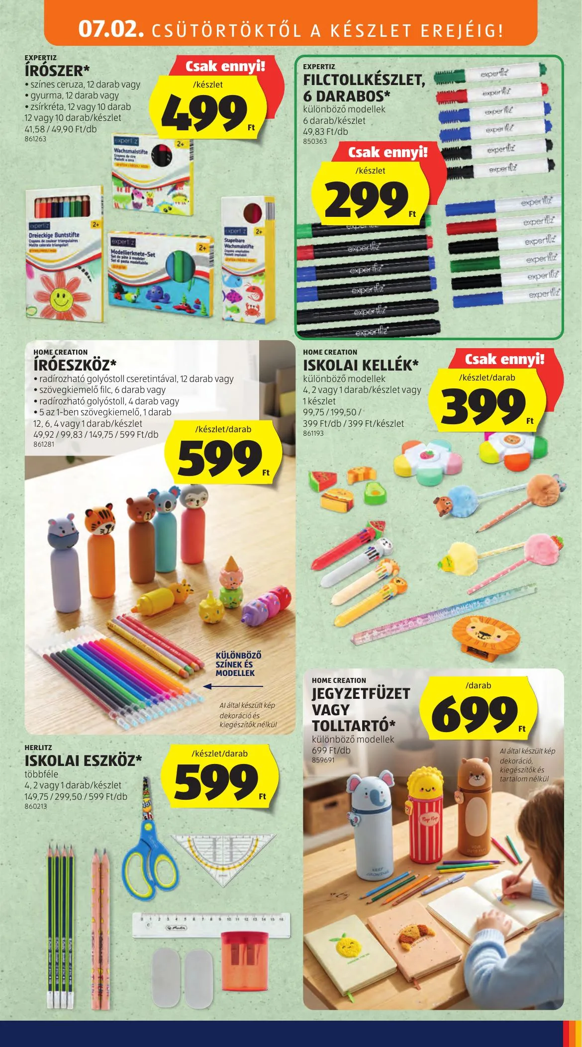 Aldi akciós újság Kozepso sor 07.02–07.02 – 7. oldal