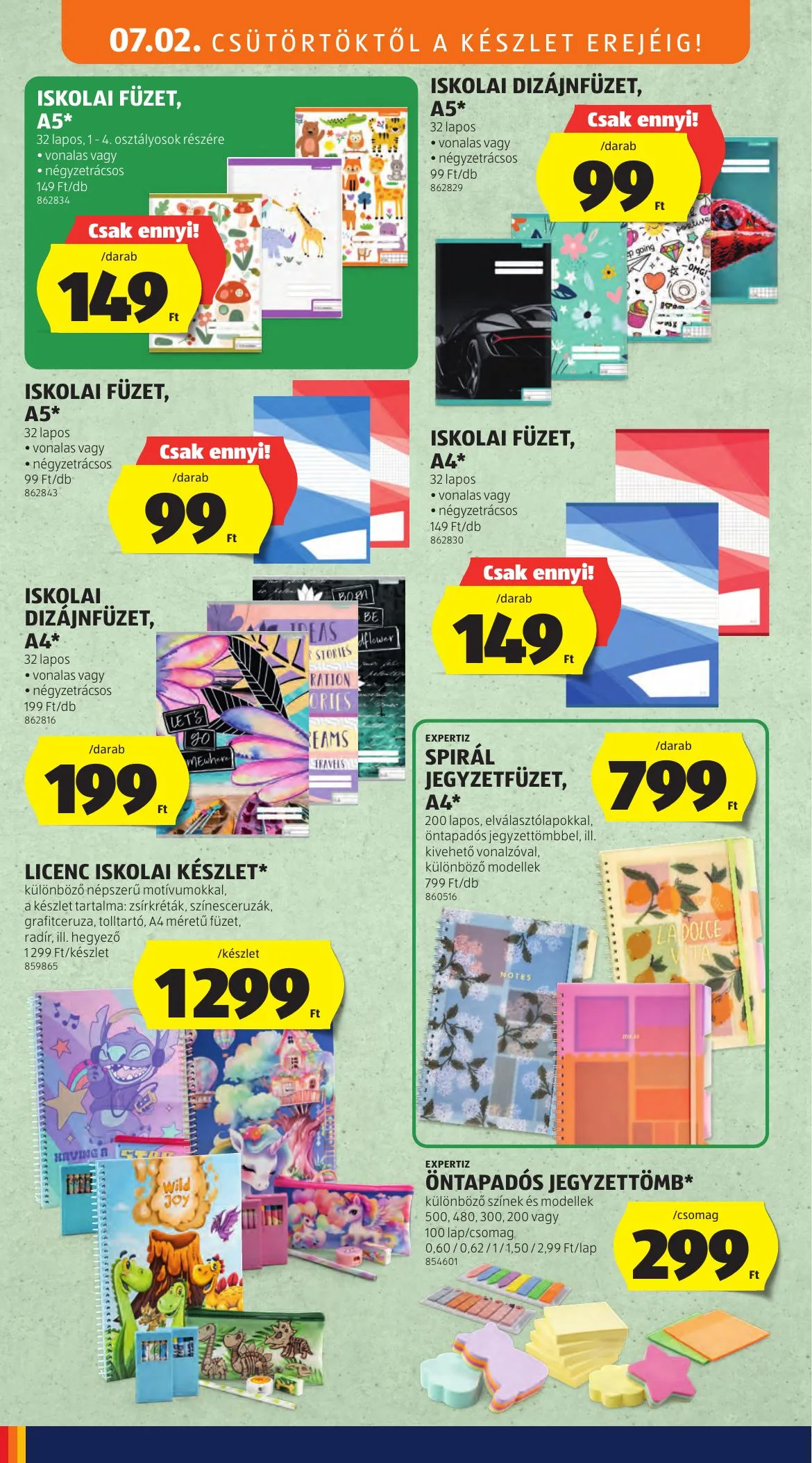 Aldi akciós újság Kozepso sor 07.02–07.02 – 8. oldal