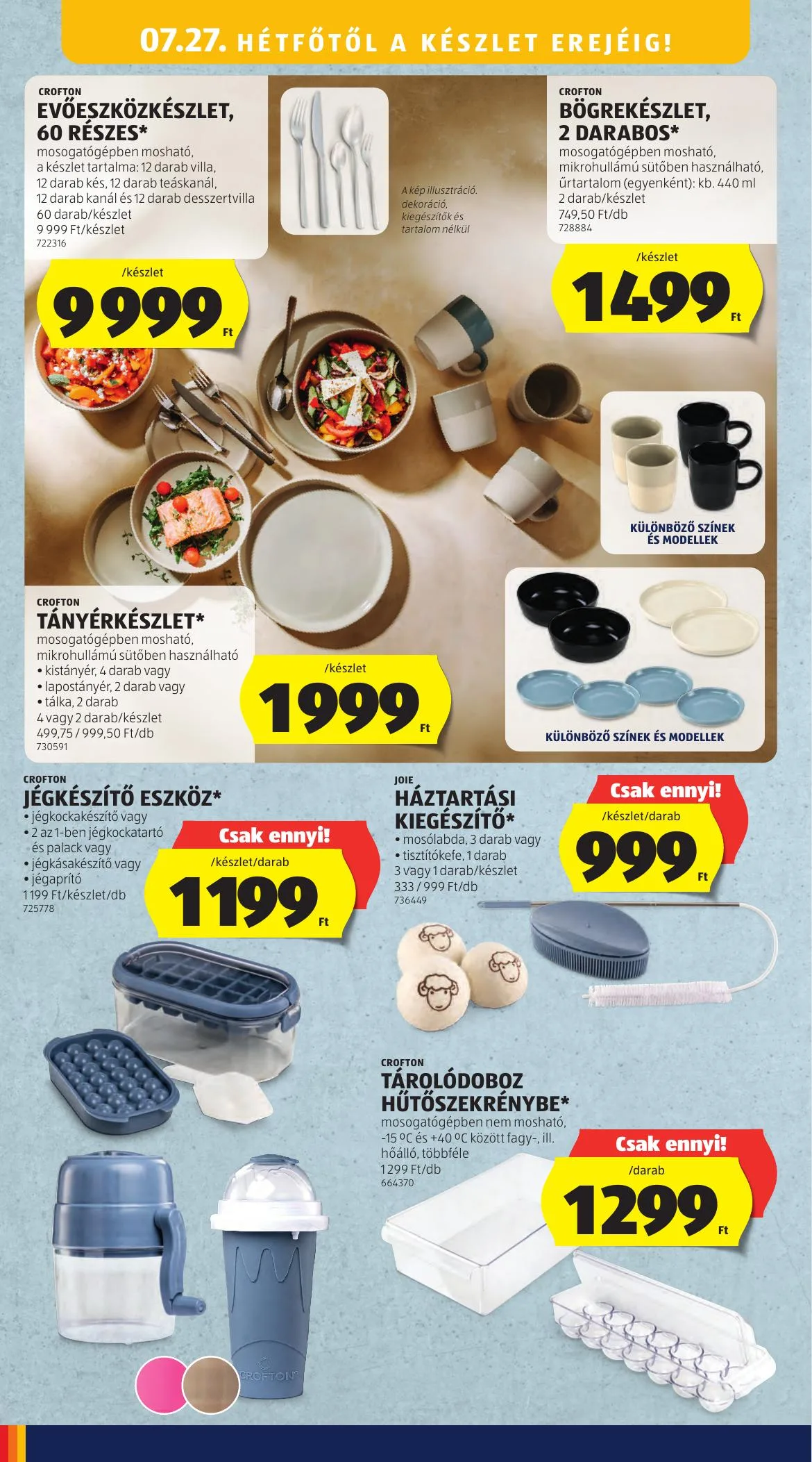 Aldi akciós újság Kozepso sor 07.23–07.23 – 16. oldal