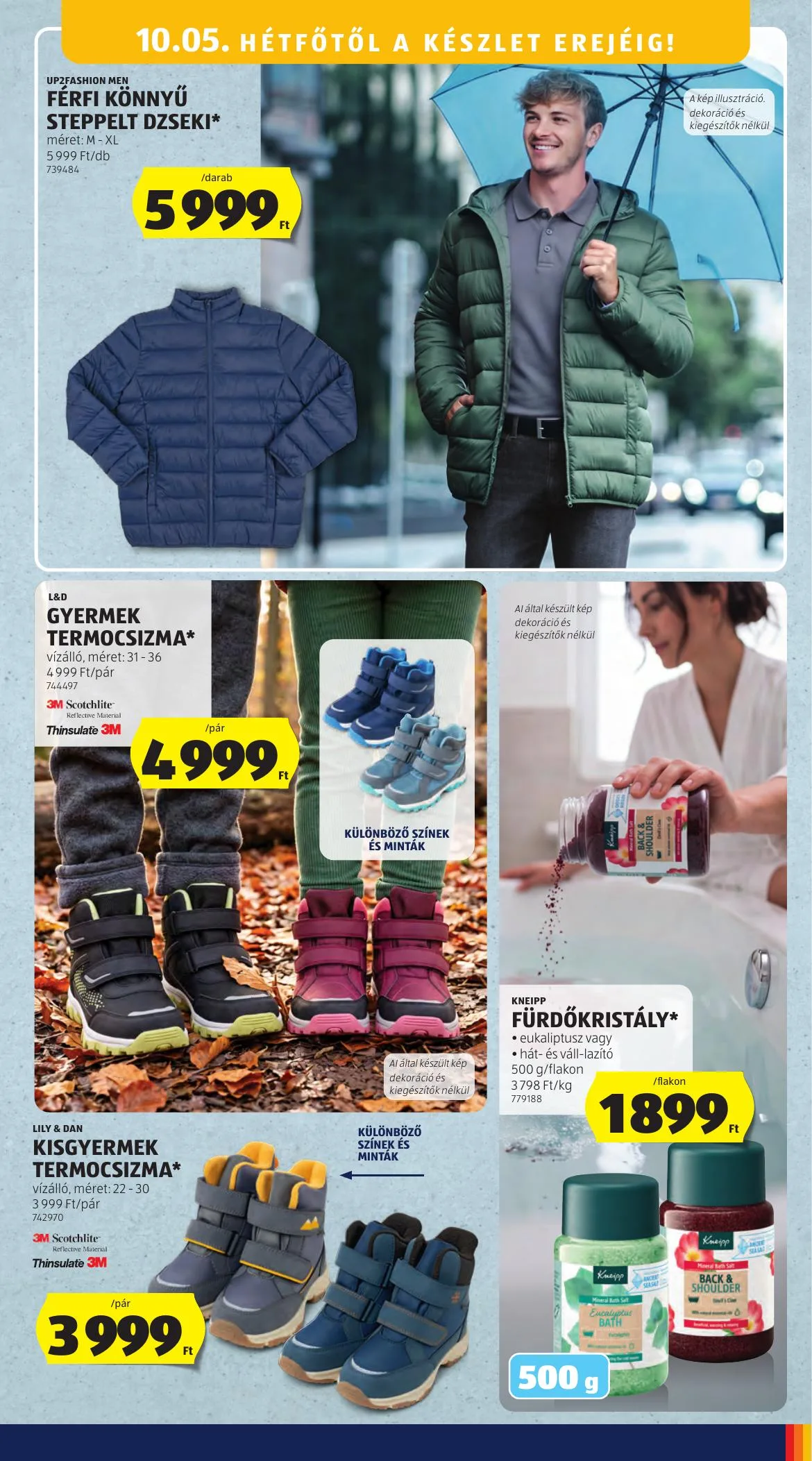 Aldi akciós újság Kozepso sor 10.01–10.07 – 15. oldal