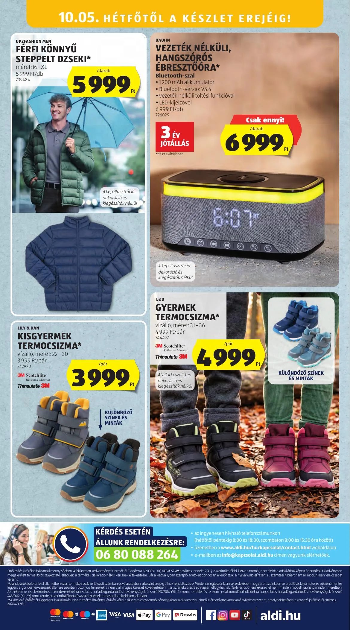 Aldi akciós újság Kozepso sor 10.01–10.07 – 16. oldal