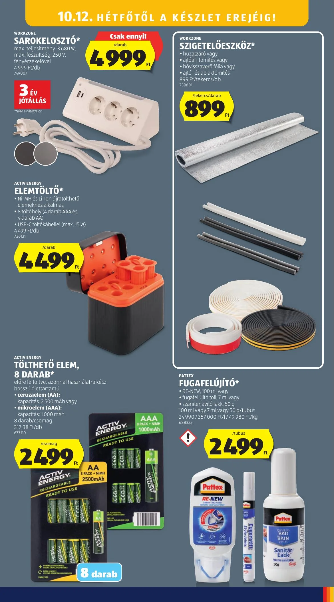 Aldi akciós újság Kozepso sor 10.08–10.14 – 11. oldal