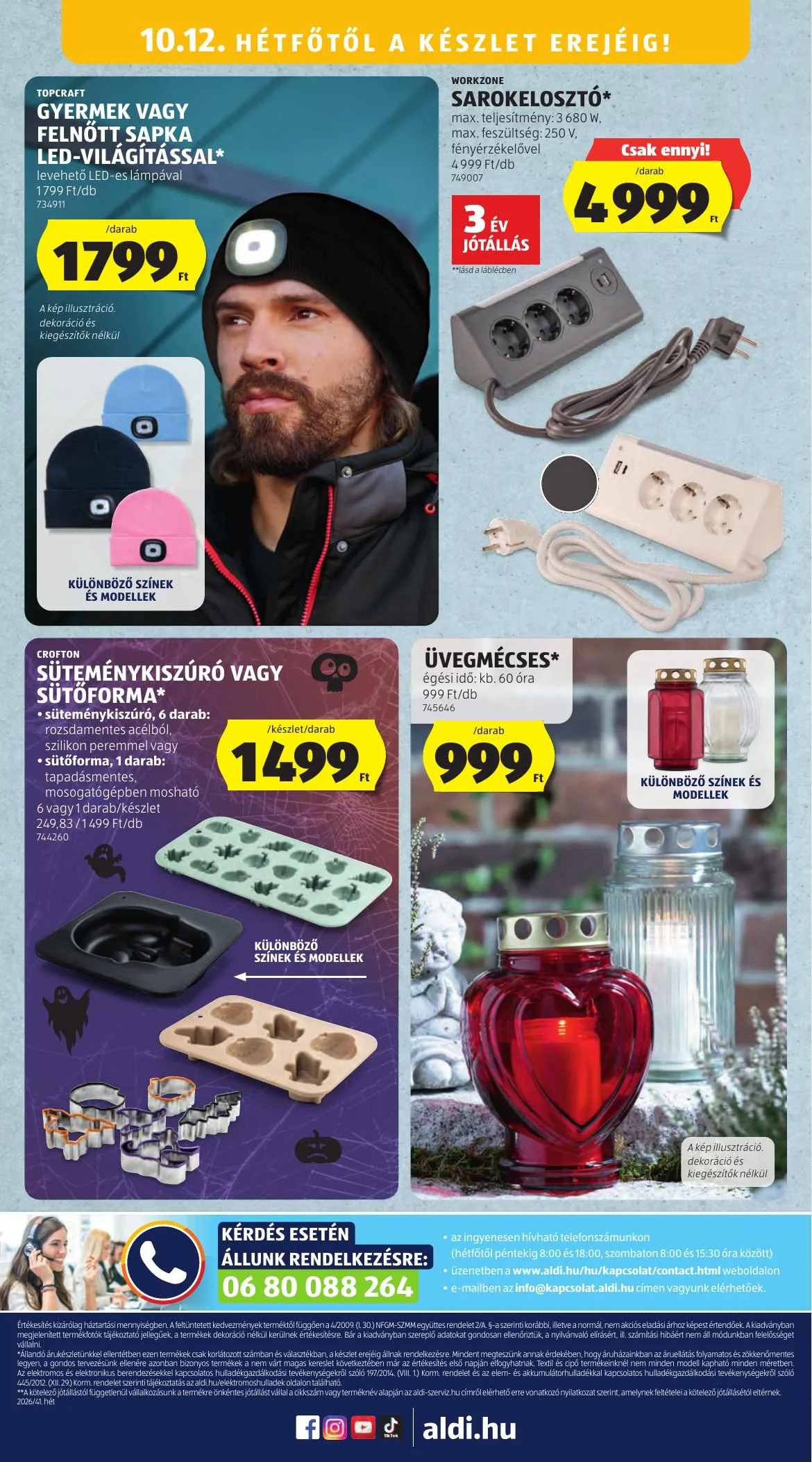Aldi akciós újság Kozepso sor 10.08–10.14 – 12. oldal