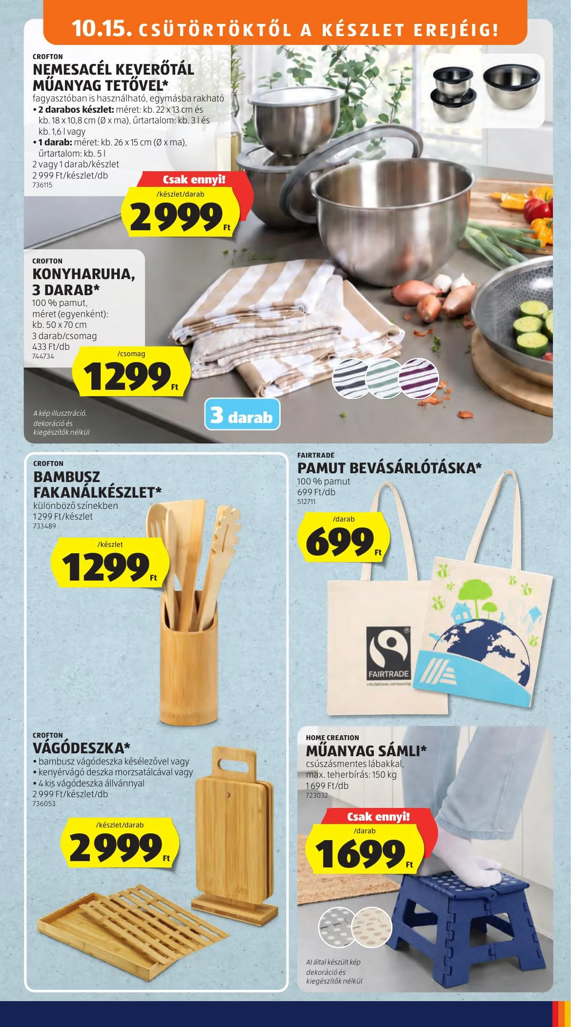 Aldi akciós újság Kozepso sor 10.15–10.21 – 11. oldal