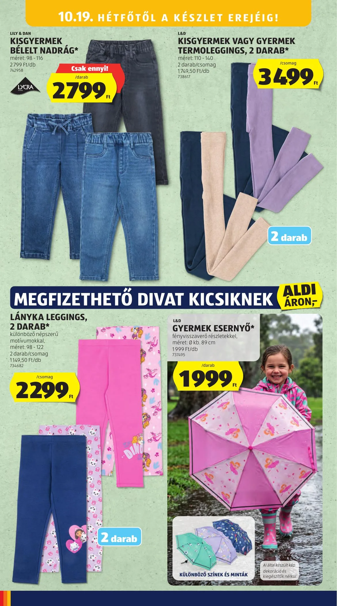 Aldi akciós újság Kozepso sor 10.15–10.21 – 16. oldal