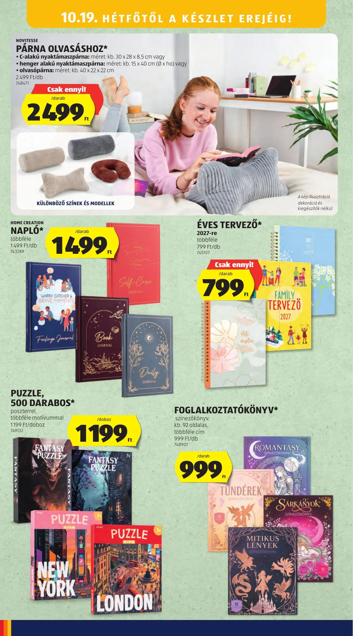 Aldi akciós újság Kozepso sor 10.15–10.21 – 18. oldal