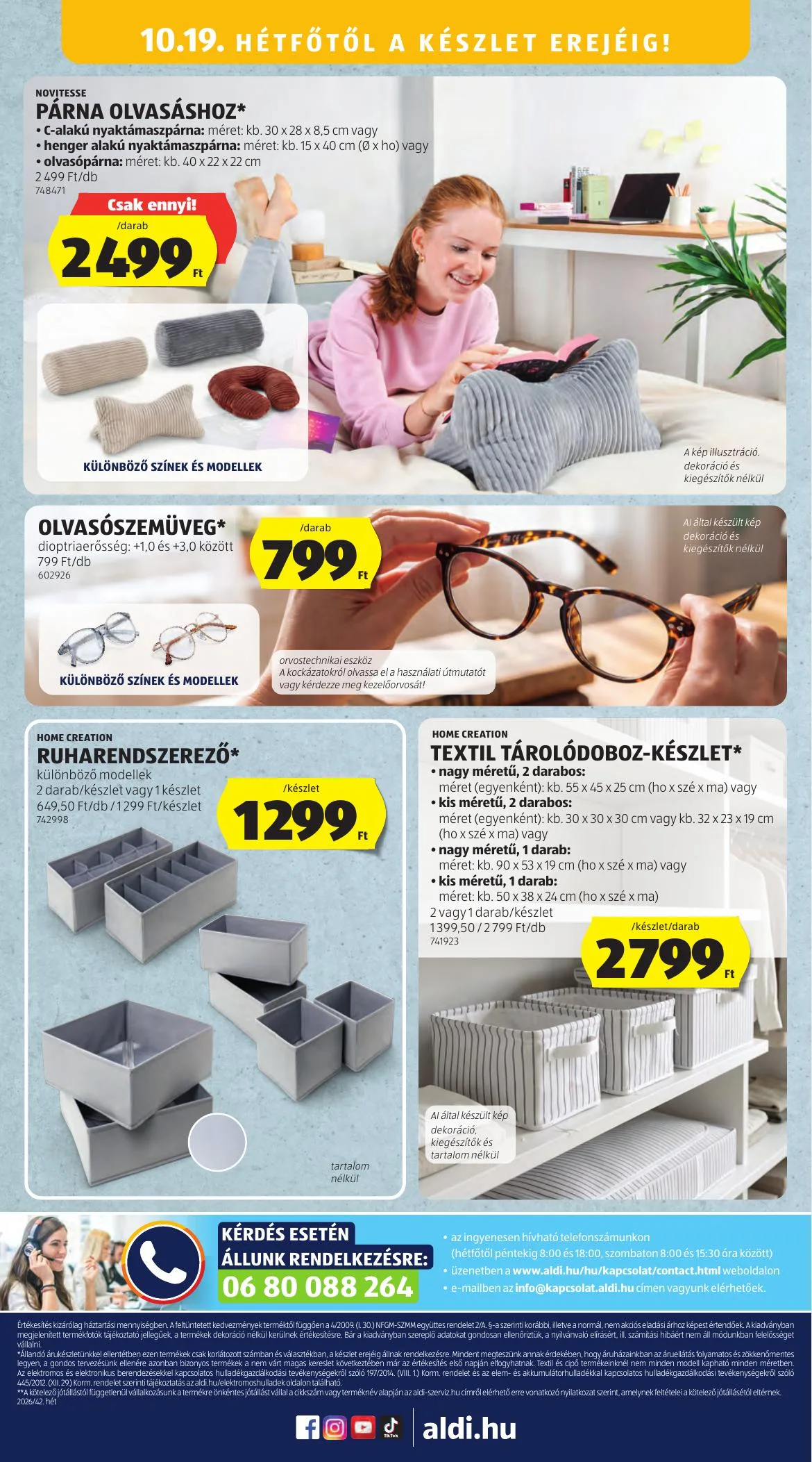 Aldi akciós újság Kozepso sor 10.15–10.21 – 20. oldal