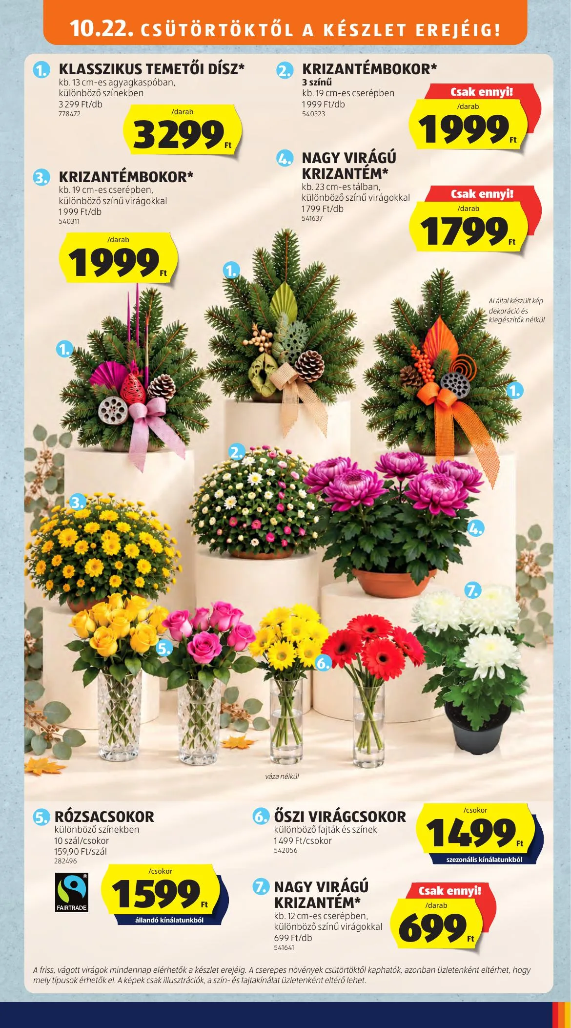 Aldi akciós újság Kozepso sor 10.22–10.28 – 5. oldal