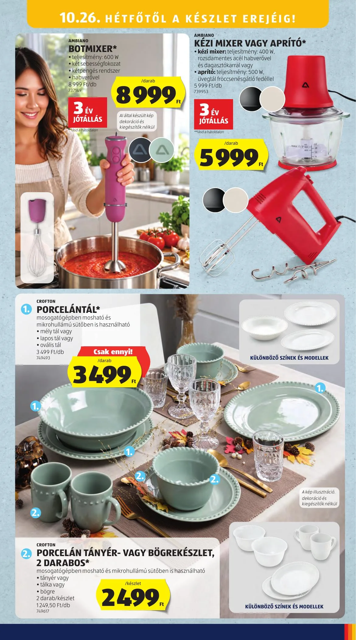 Aldi akciós újság Kozepso sor 10.22–10.28 – 7. oldal
