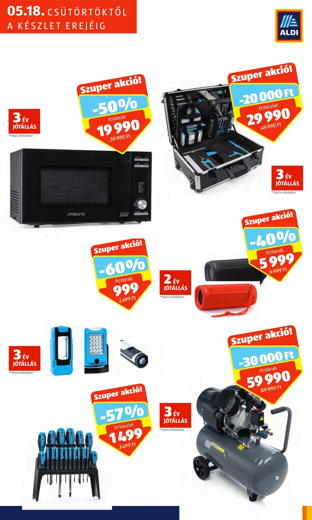 Aldi akciós újság Nagykanizsa 05.18–05.20 – 11. oldal