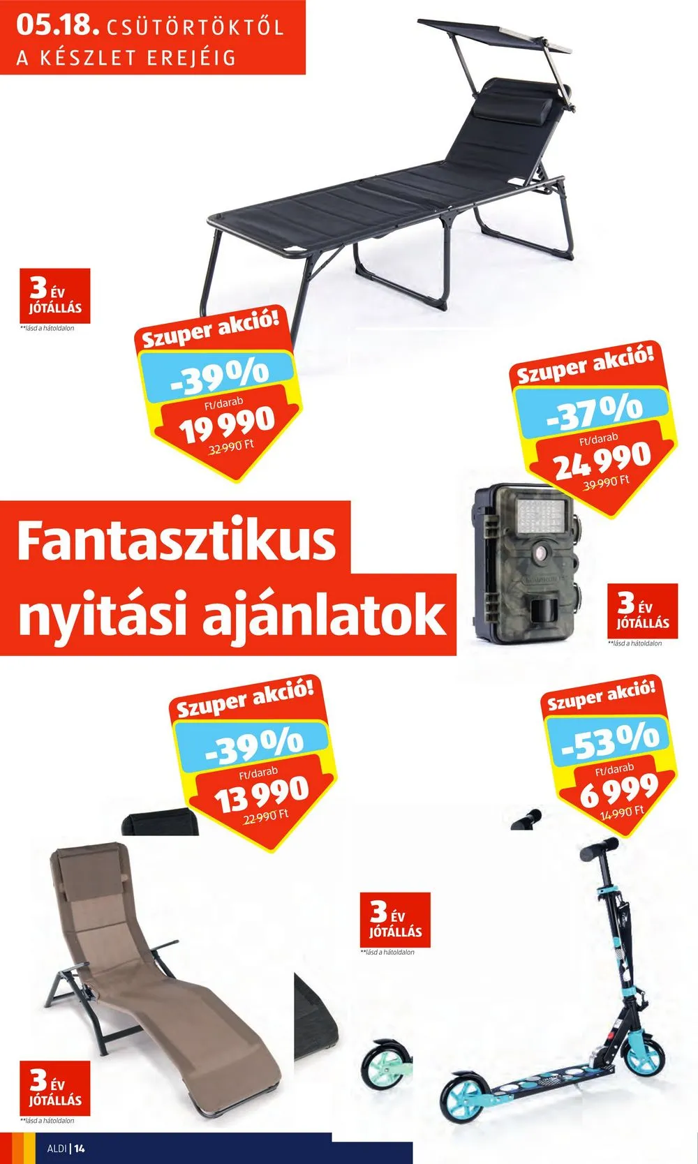 Aldi akciós újság Nagykanizsa 05.18–05.20 – 14. oldal