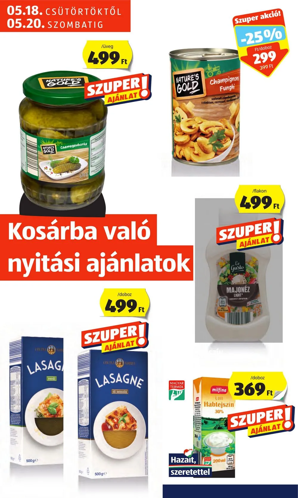 Aldi akciós újság Nagykanizsa 05.18–05.20 – 4. oldal