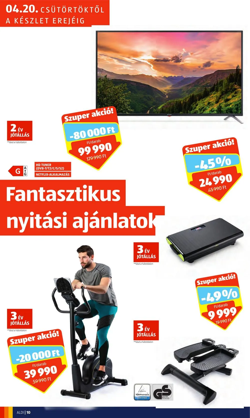 Aldi akciós újság Nyíregyháza 04.20–04.22 – 10. oldal