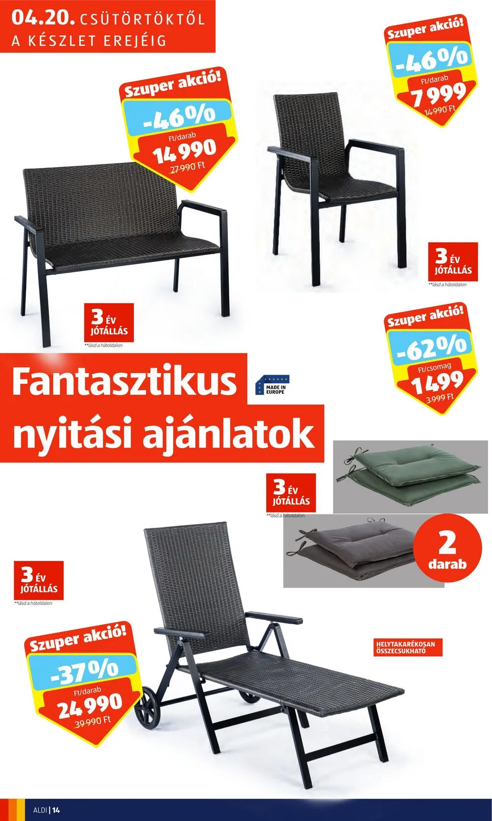 Aldi akciós újság Nyíregyháza 04.20–04.22 – 14. oldal