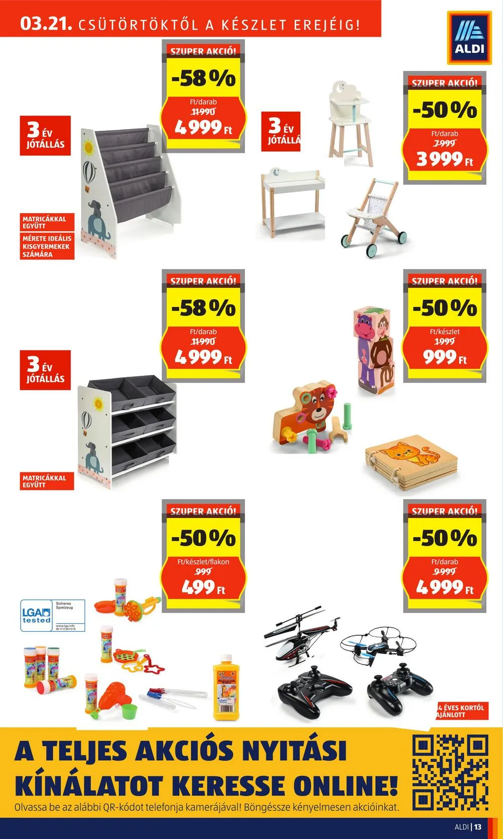 Aldi akciós újság Nyitas Bekescsaba 03.21–03.21 – 13. oldal