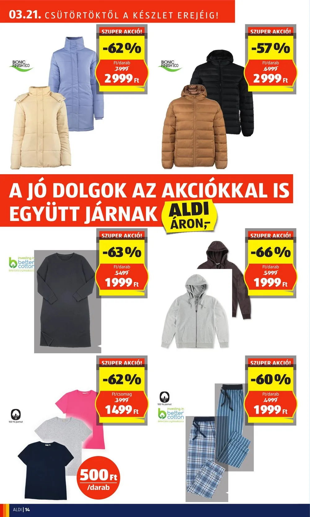 Aldi akciós újság Nyitas Bekescsaba 03.21–03.21 – 14. oldal