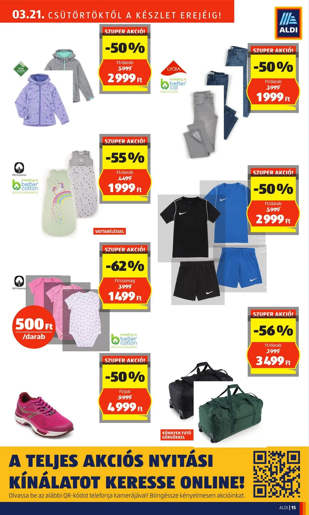 Aldi akciós újság Nyitas Bekescsaba 03.21–03.21 – 15. oldal
