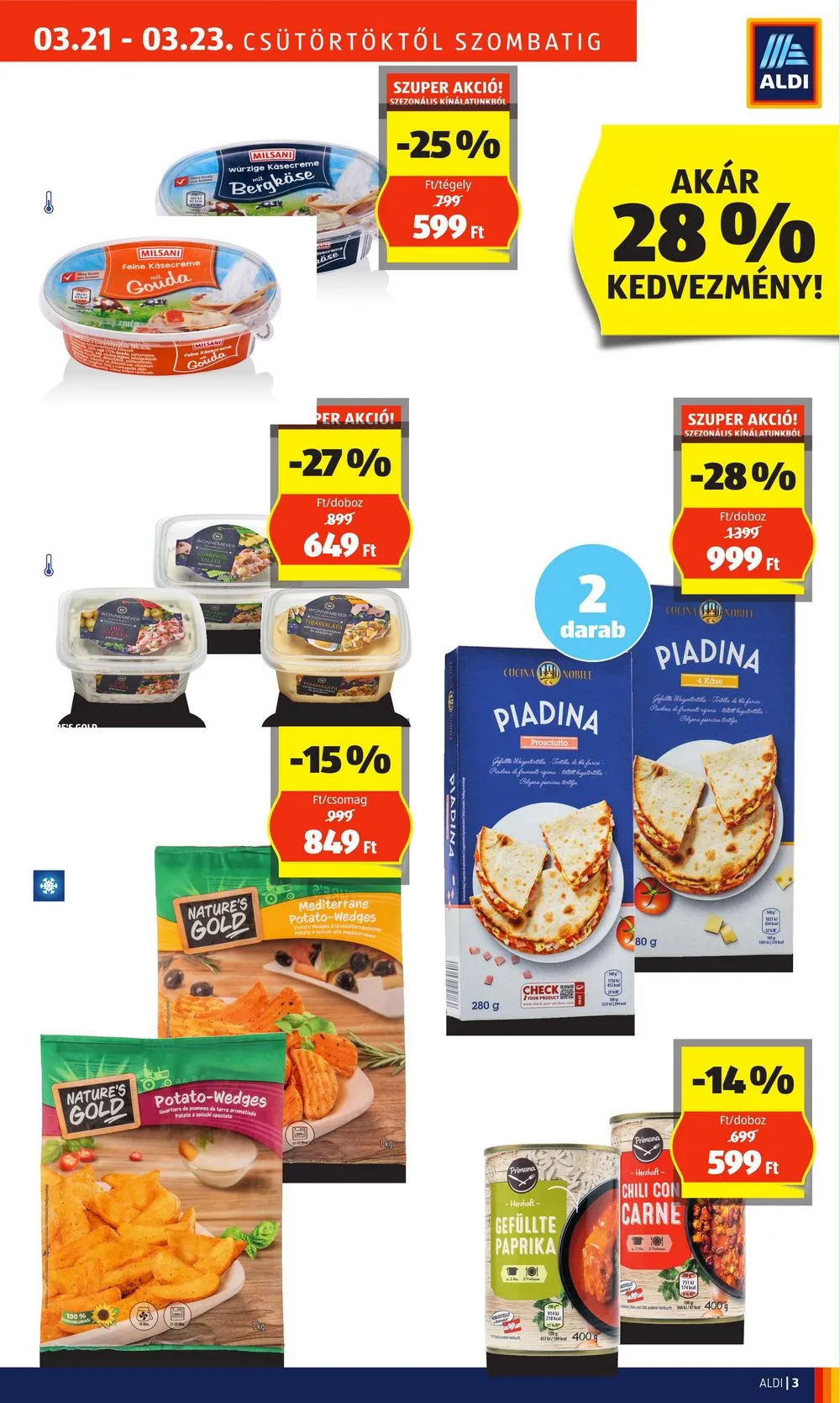 Aldi akciós újság Nyitas Bekescsaba 03.21–03.21 – 3. oldal