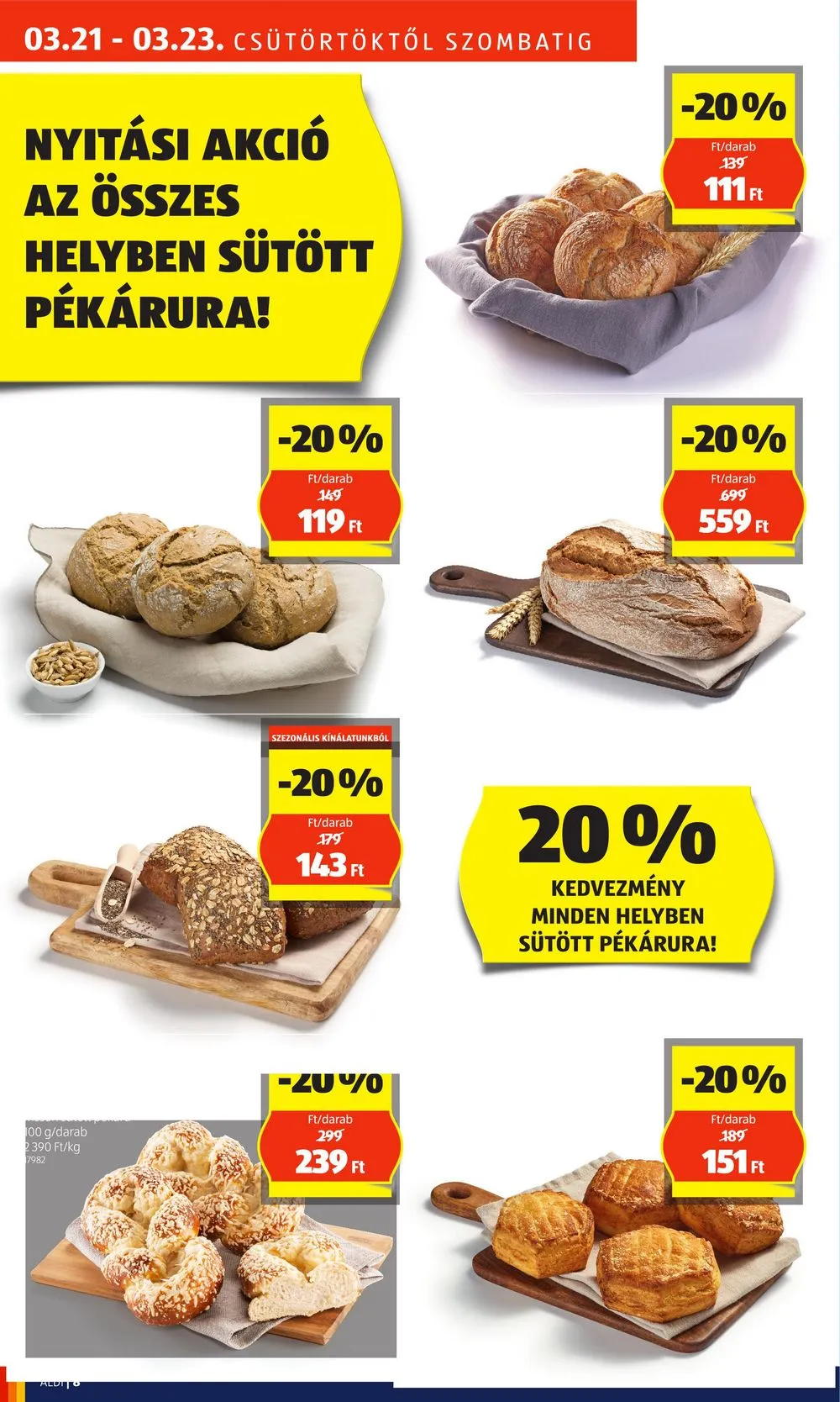 Aldi akciós újság Nyitas Bekescsaba 03.21–03.21 – 8. oldal
