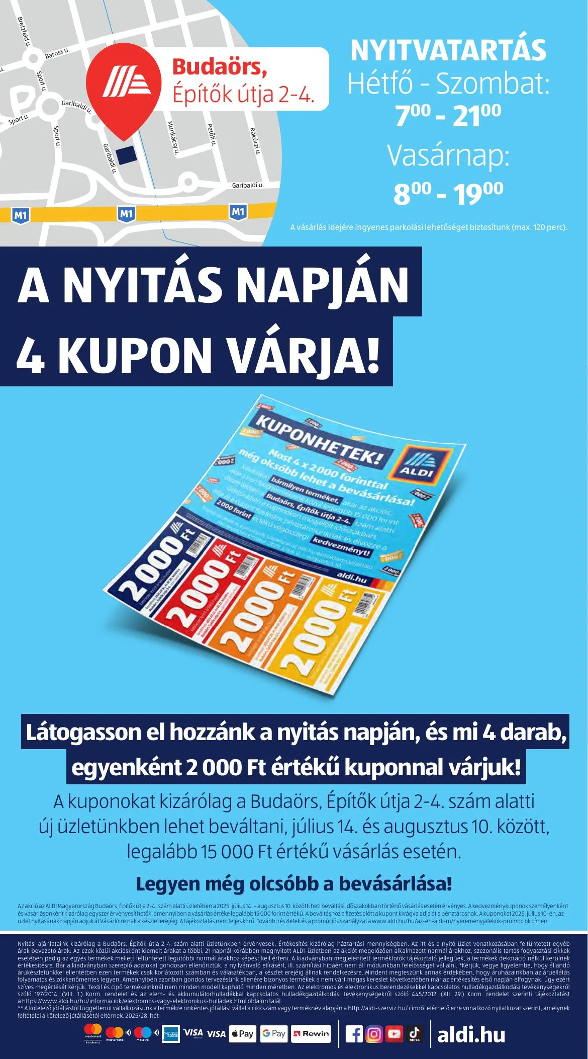 Aldi akciós újság Nyitas Budaors Epitok Utja 07.10–07.10 – 16. oldal