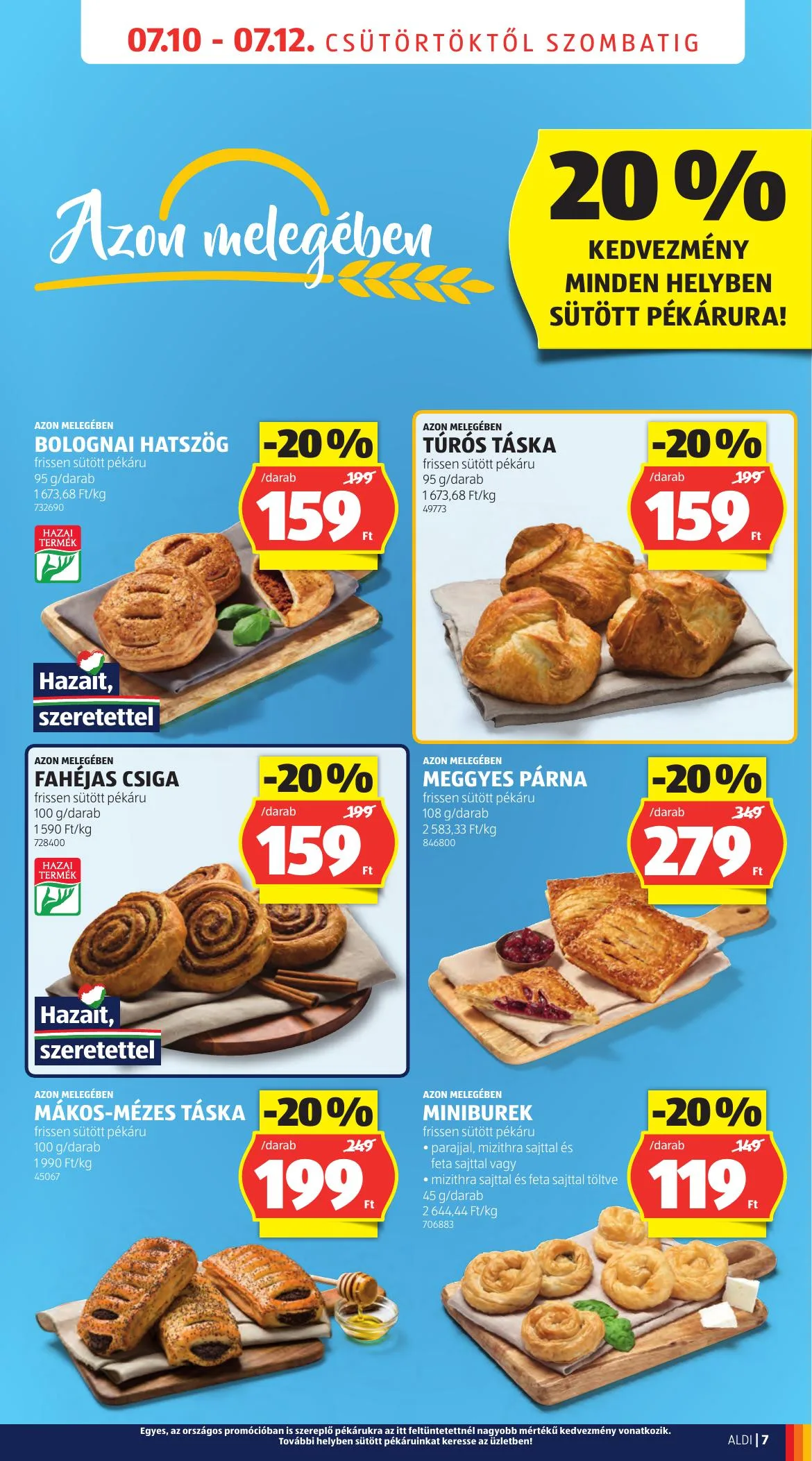 Aldi akciós újság Nyitas Budaors Epitok Utja 07.10–07.10 – 7. oldal