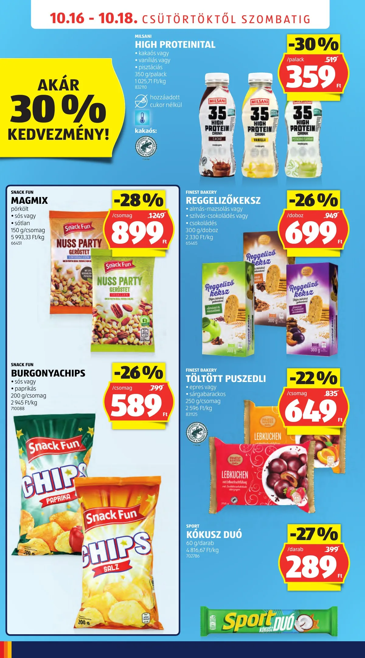 Aldi akciós újság Nyitas Budapest Csomori ut 13 10.16–10.16 – 4. oldal