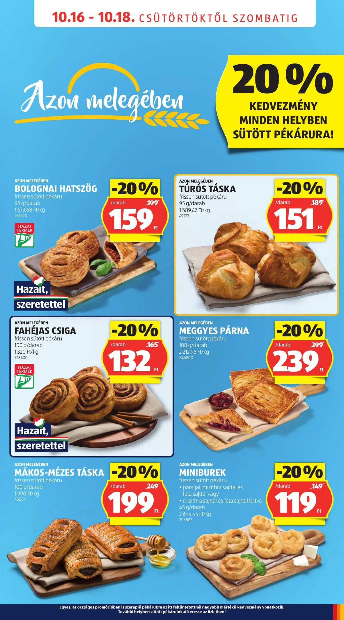Aldi akciós újság Nyitas Budapest Csomori ut 13 10.16–10.16 – 7. oldal