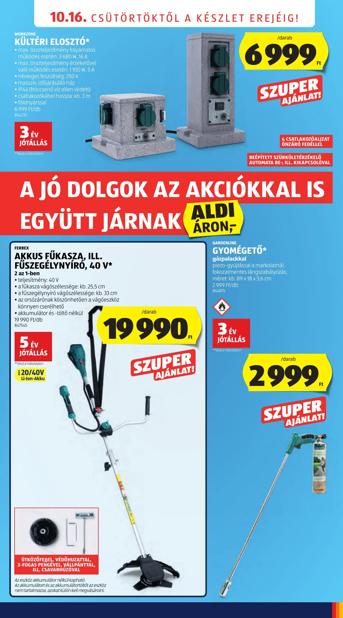 Aldi akciós újság Nyitas Budapest Csomori ut 13 10.16–10.16 – 9. oldal