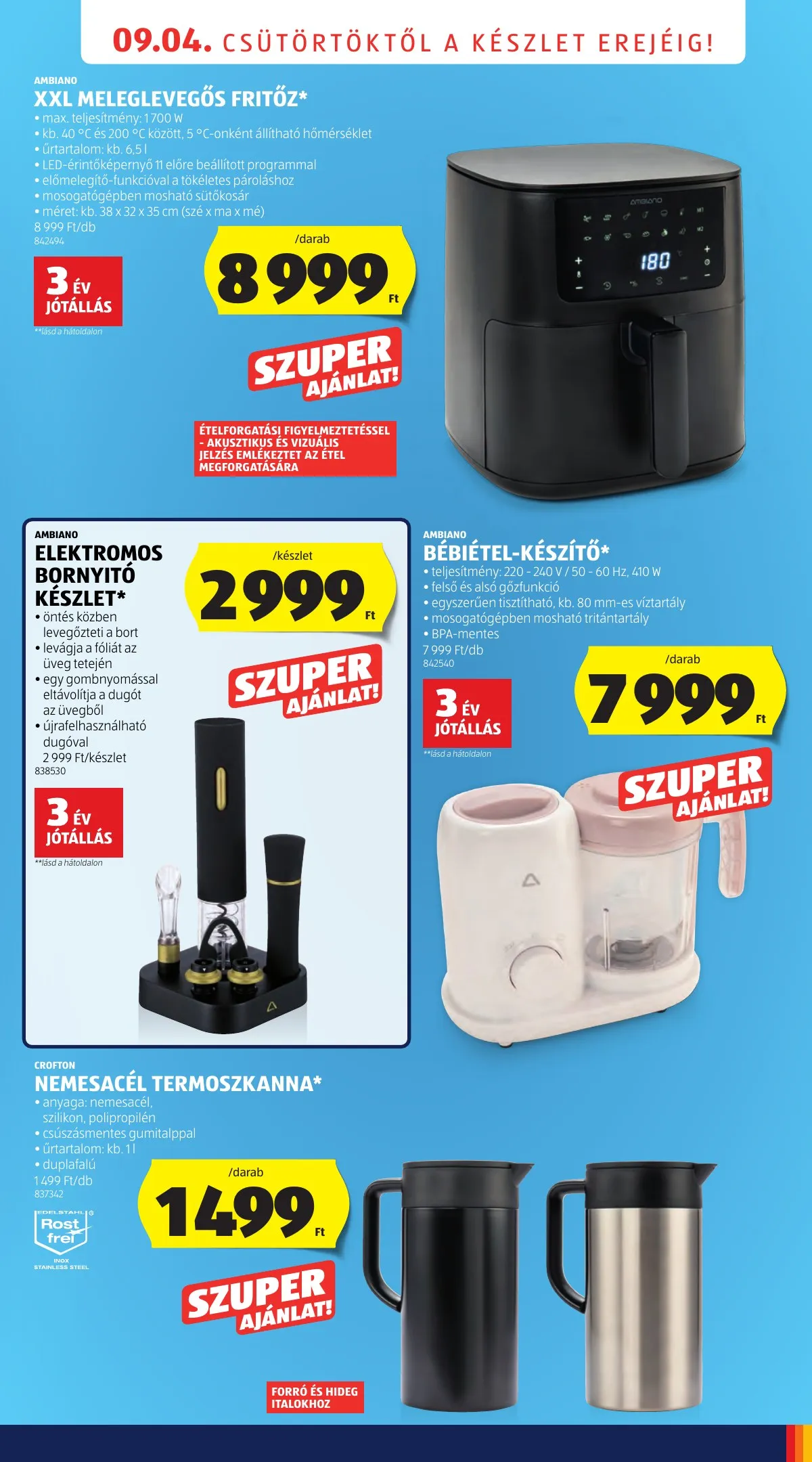 Aldi akciós újság Nyitas Eger 09.04–09.04 – 11. oldal