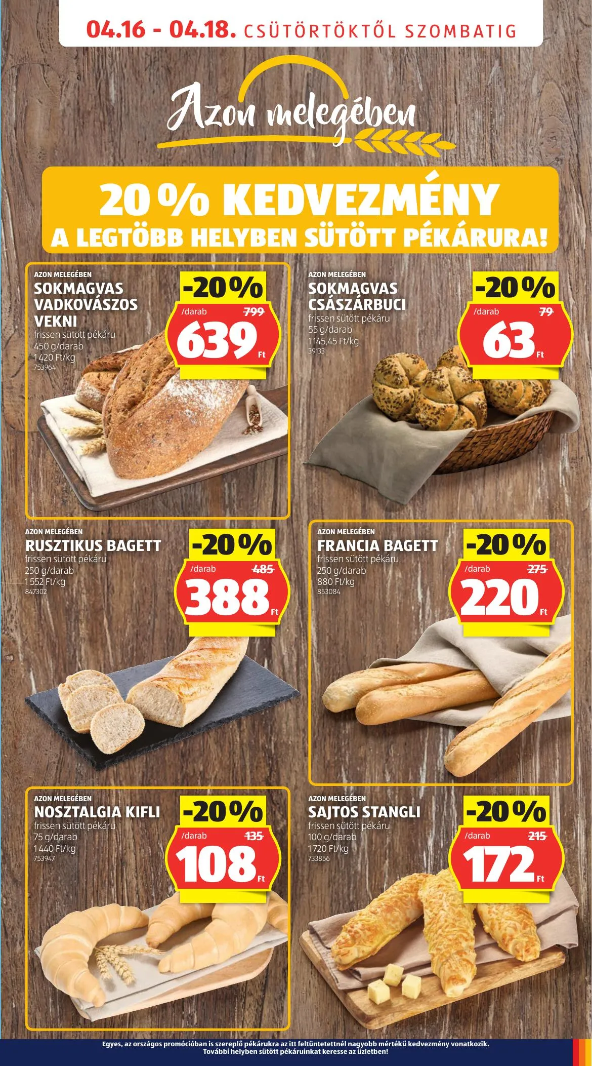 Aldi akciós újság Nyitas Martfu Szolnoki ut 146 04.16–04.16 – 3. oldal