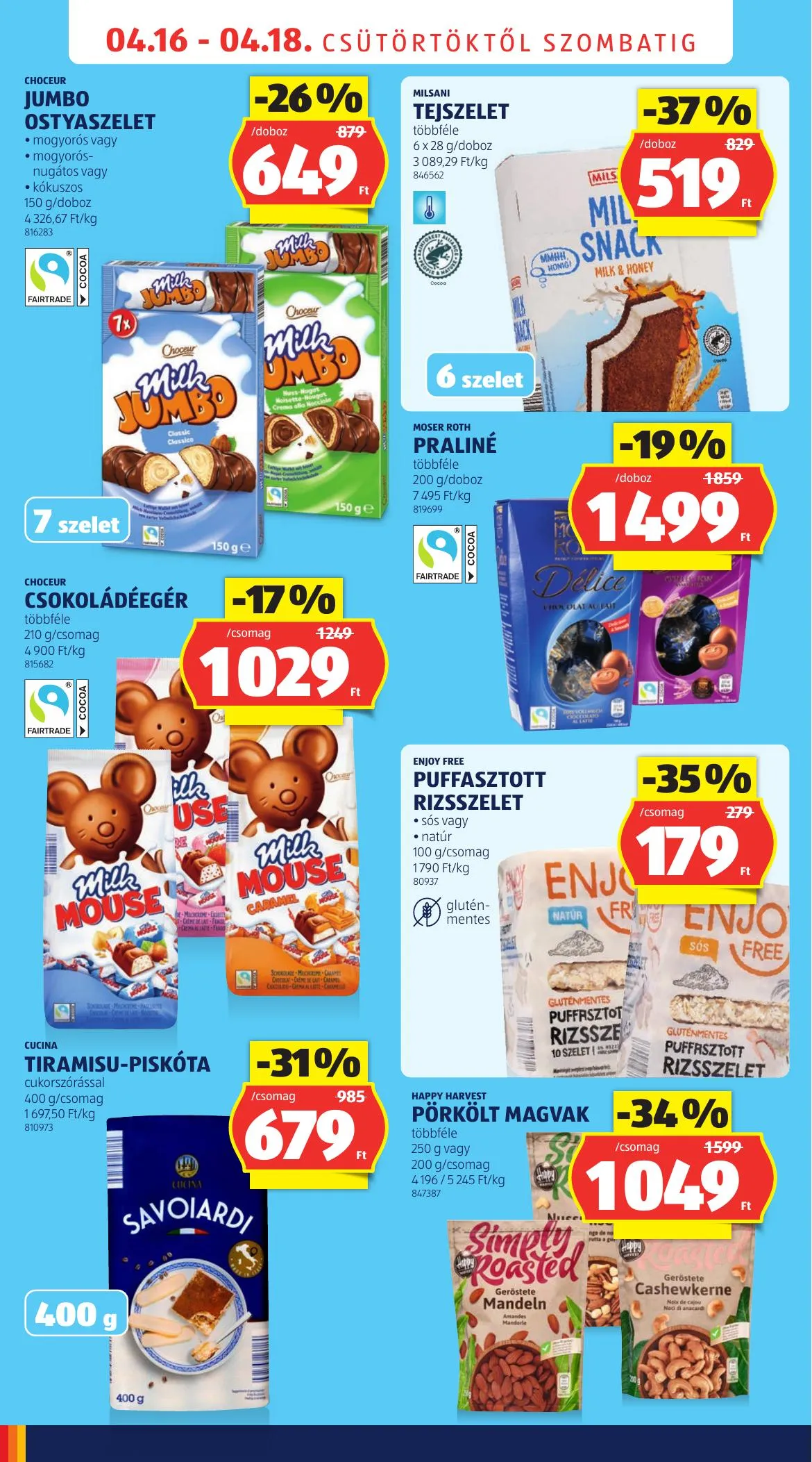 Aldi akciós újság Nyitas Martfu Szolnoki ut 146 04.16–04.16 – 6. oldal