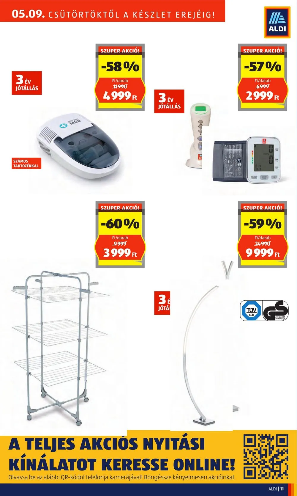 Aldi akciós újság Nyitas Miskolc 05.09–05.11 – 11. oldal