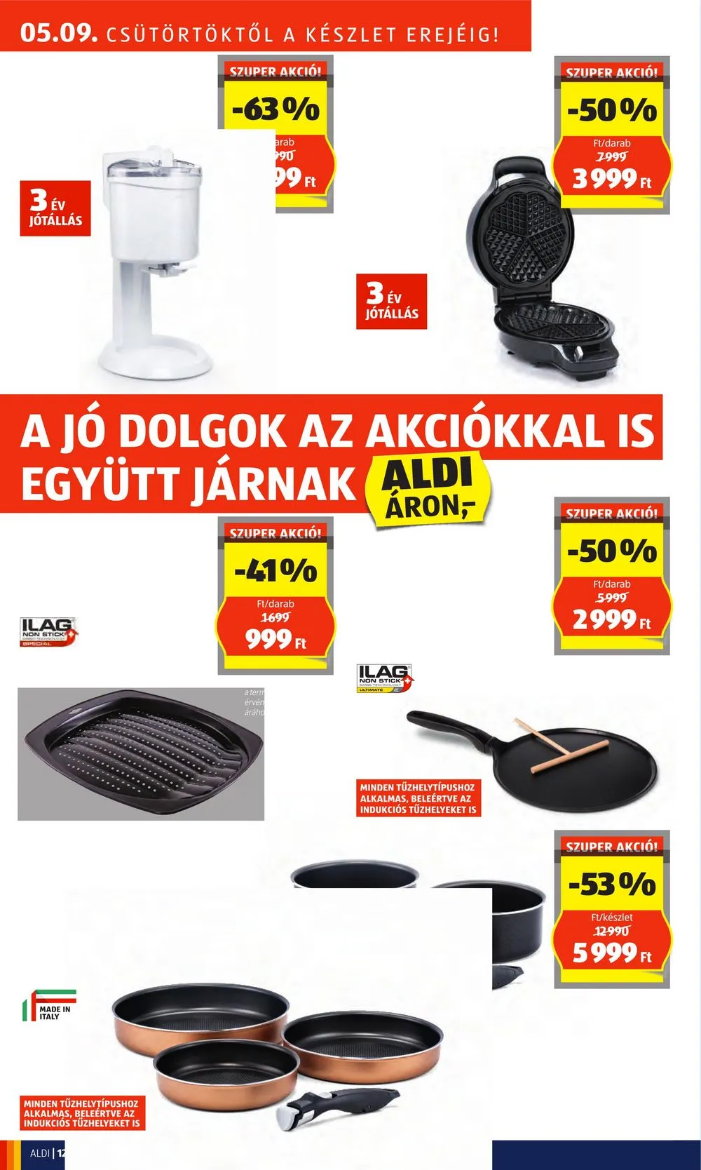 Aldi akciós újság Nyitas Miskolc 05.09–05.11 – 12. oldal