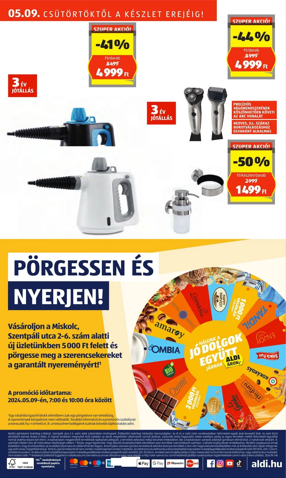 Aldi akciós újság Nyitas Miskolc 05.09–05.11 – 18. oldal