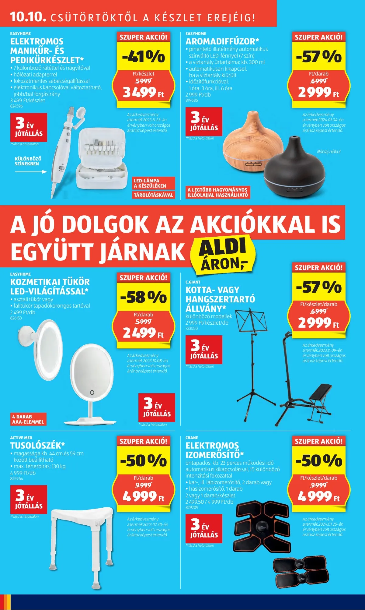 Aldi akciós újság Nyitasi Celldomolk Nemesdomolki u 15 10.10–10.10 – 14. oldal