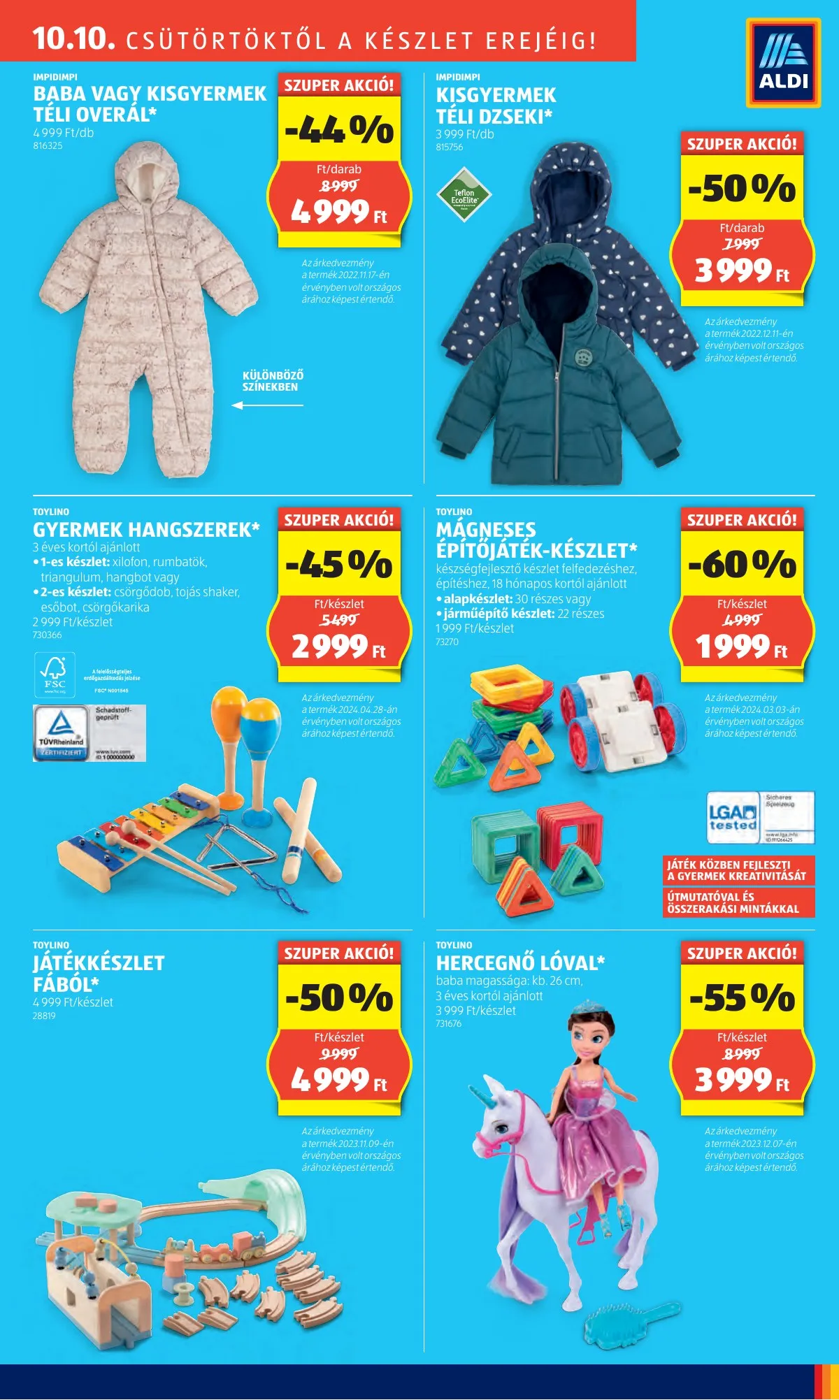 Aldi akciós újság Nyitasi Celldomolk Nemesdomolki u 15 10.10–10.10 – 15. oldal