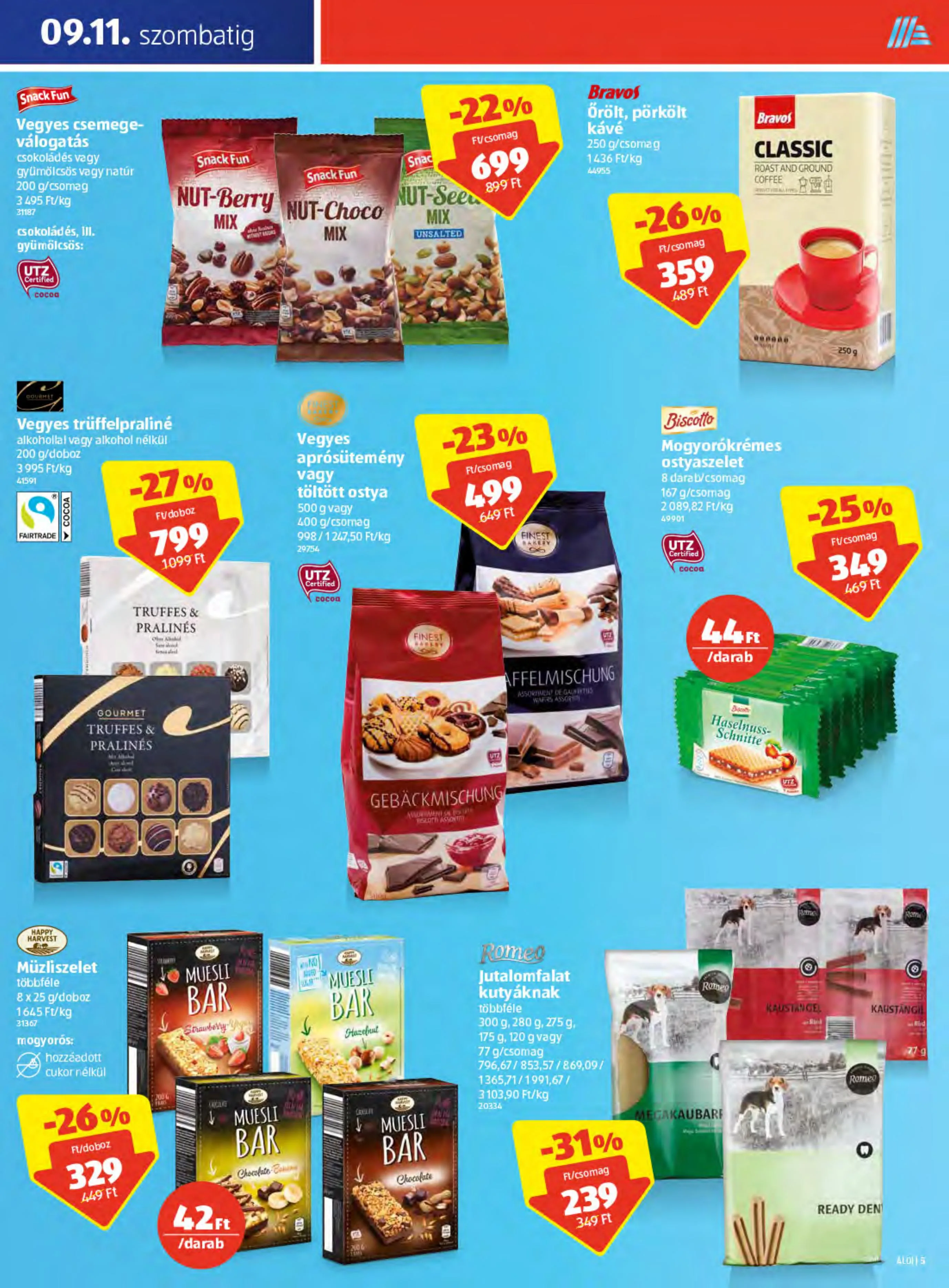 Aldi akciós újság Szigetszentmiklos 09.09–09.11 – 5. oldal