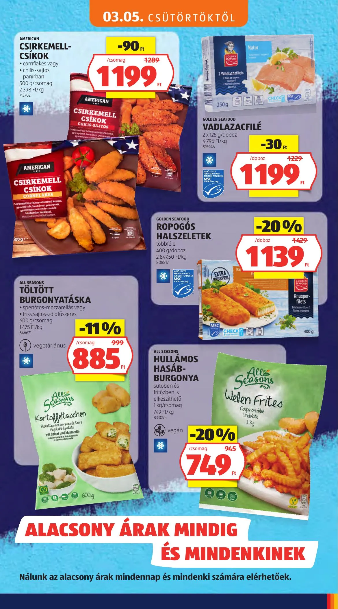 Aldi akciós újság Tartos arcsokkentes 03.05–03.11 – 11. oldal