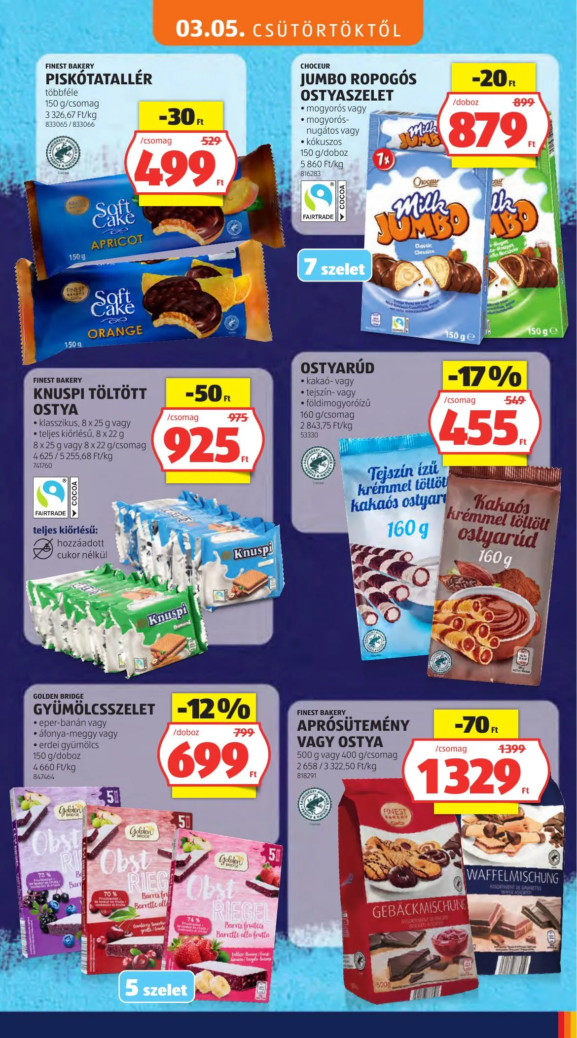 Aldi akciós újság Tartos arcsokkentes 03.05–03.11 – 21. oldal