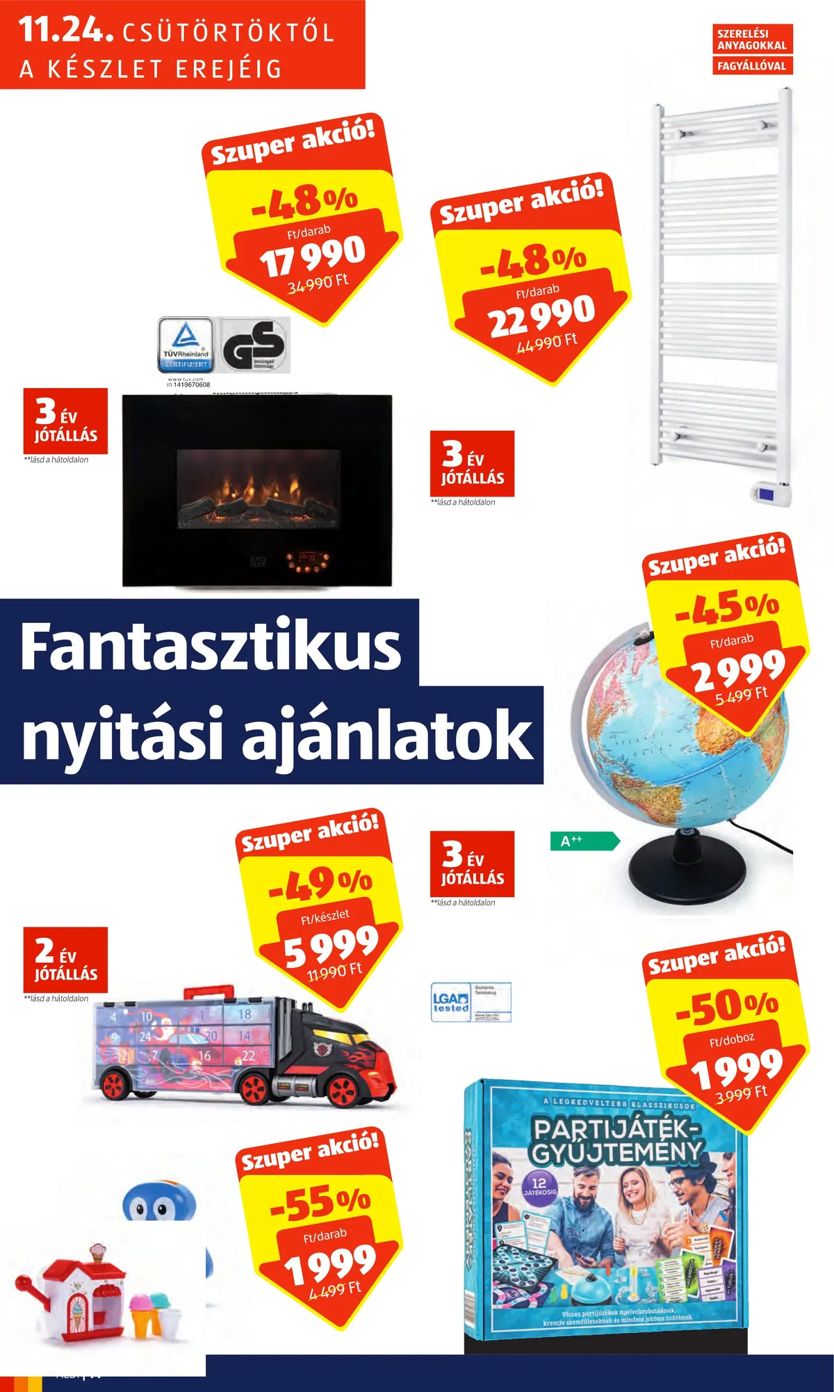 Aldi akciós újság Tatabanya 11.24–11.26 – 14. oldal